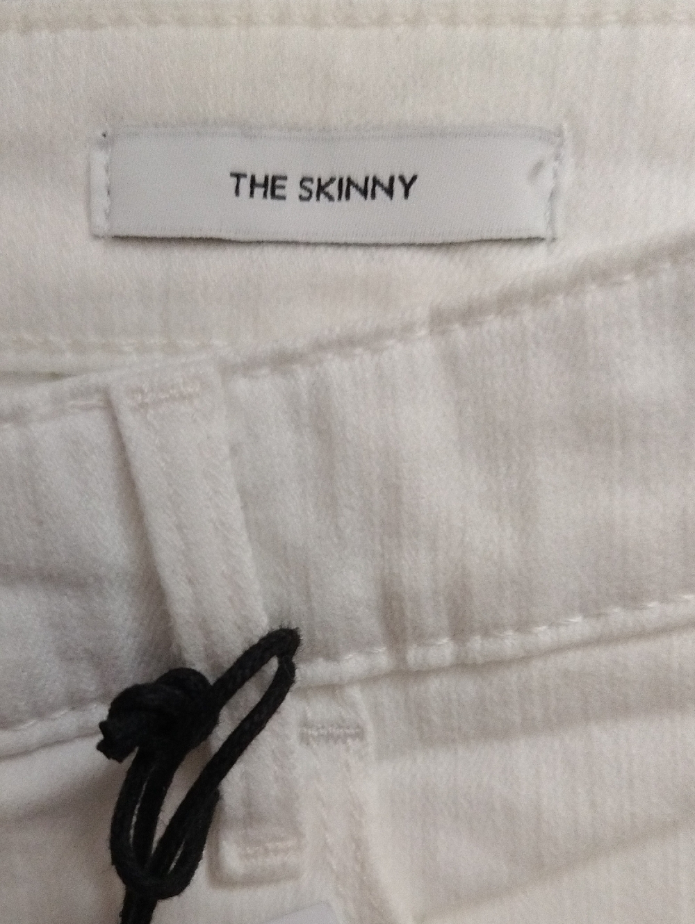 Skinnygirl The Skinny Fit Solution Denim Mid Rise Stretch White Women’s 32/12 - Picture 6 of 11